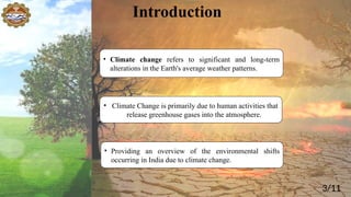 Climate Change and its details in India.pptx