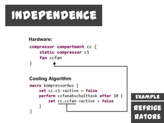 Independence




               Example

               Refrige
               rators
 