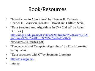 Thomas Algorithm C Code DS_Lecture_01 (Introduction and Algorithm Complexity).pptx