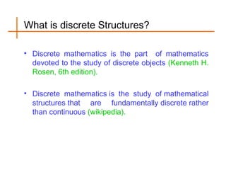 Comprehensive Introduction to Discrete Structures and Logic in Computer ...