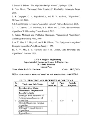 Ds lesson plan | DOC