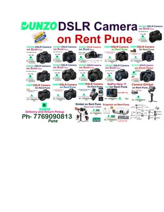 DSLR Camera On Rent Pune  Dunzo Delivery  DSLR Camera Rent Near Me Photography Camera on Rent  Pune.pdf