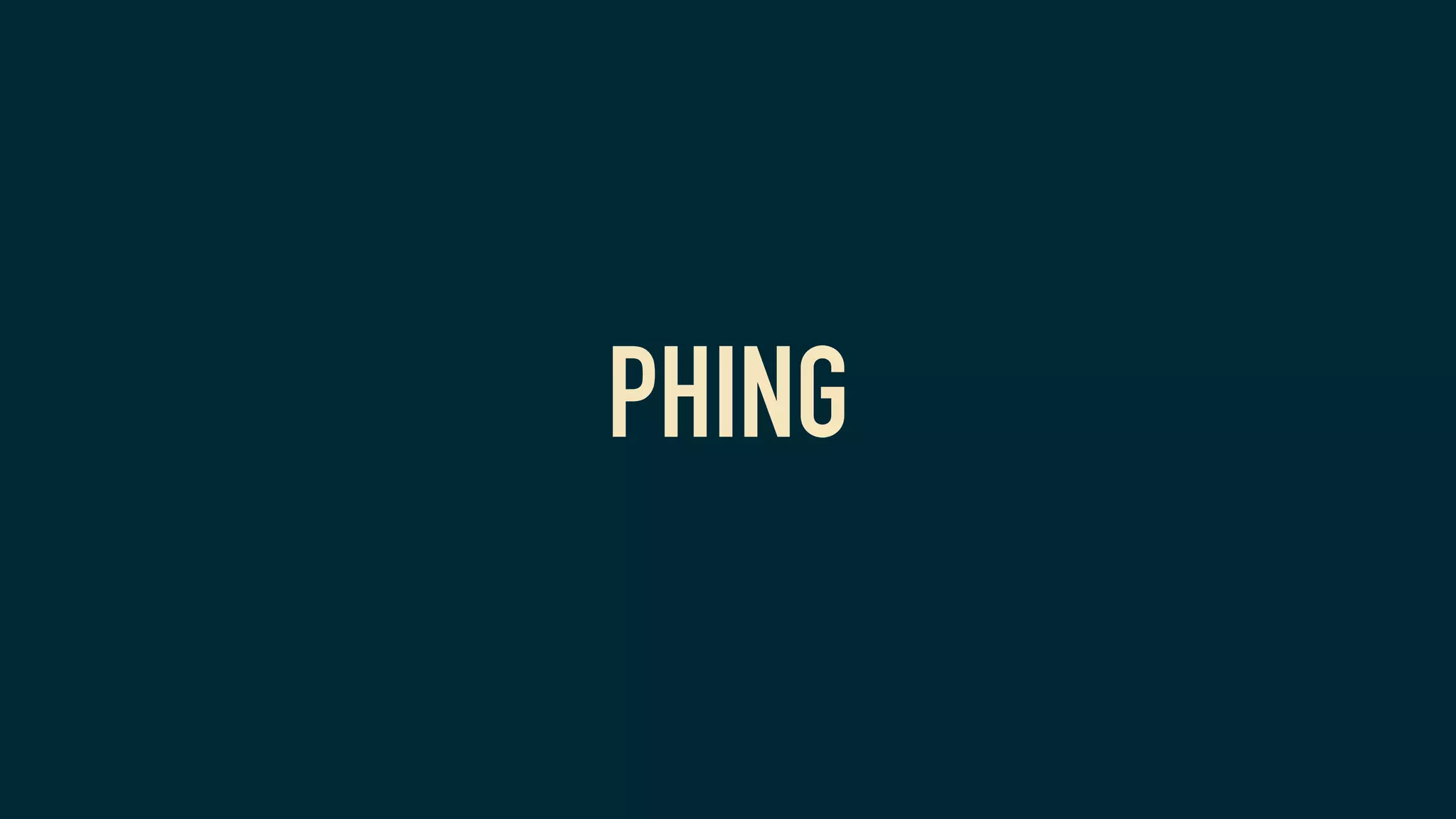 PHING
 