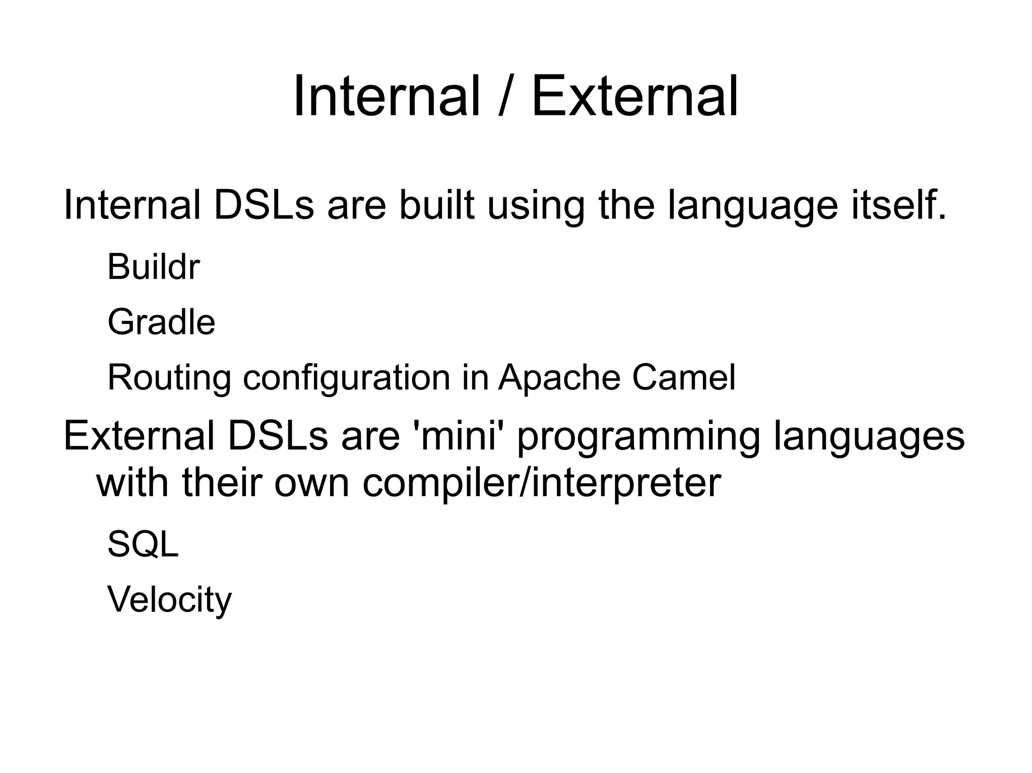 Questions? Feel free to interrupt! 