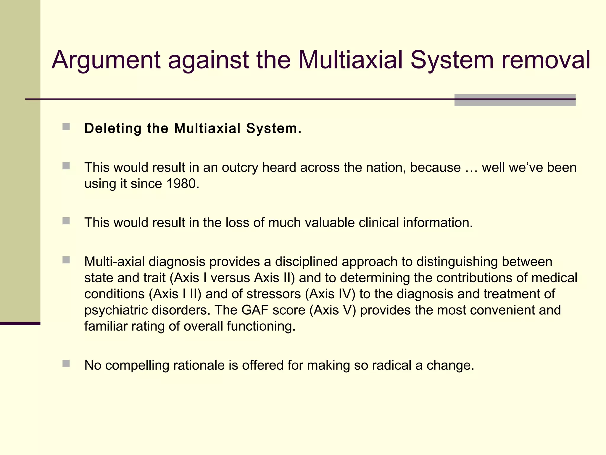 DSM-II and Homosexuality
Up until 1973 (and finally ratified in 1974) Homosexuality was considered a
form of deviant sexual acts and was psychiatric disorder.
 