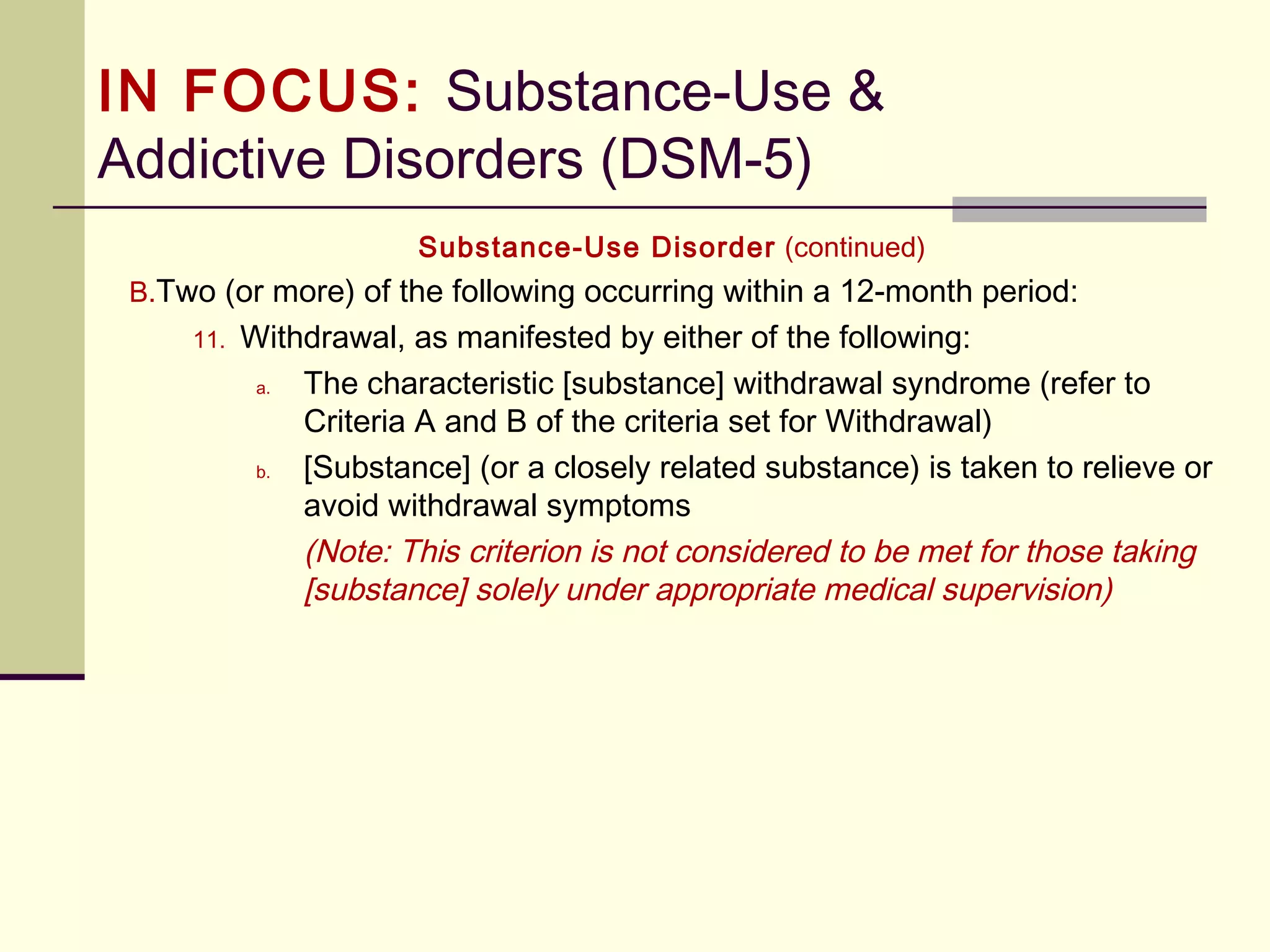 History of the DSM
 "This is one of major public health significance
because every department of public health in every
county in the country has to deal with a hoarding
issue, whether it’s animal-related or other forms of
excessive acquisition," Dr. Regier (vice chair of the
DSM-5 task force) said.
 