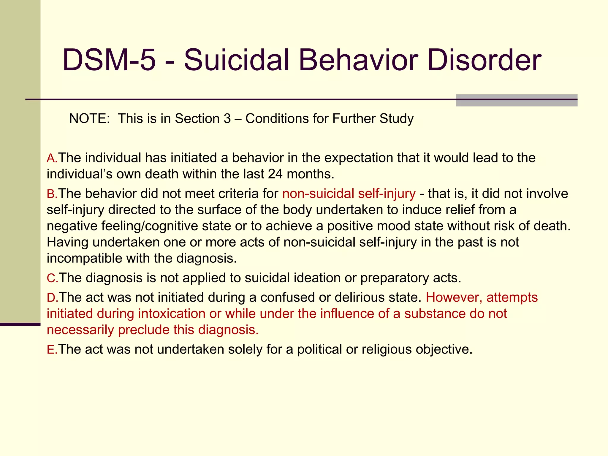 The Controversy of Pedophilic
Disorder Being a “Sexual
Orientation”
 “The American Psychiatric Association’s (APA) Diagnostic and Statistical
Manual of Mental Disorders, Fifth Edition (DSM-5) has recently been
published after a comprehensive multi-year research and review of all of its
diagnostic categories,” the statement reads.
 “In the case of pedophilic disorder, the diagnostic criteria essentially
remained the same as in DSM-IV-TR. Only the disorder name was changed
from 'pedophilia' to ‘pedophilic disorder’ to maintain consistency with the
chapter’s other disorder listings.
 “'Sexual orientation’ is not a term used in the diagnostic criteria for
pedophilic disorder and its use in the DSM-5 text discussion is an error and
should read ‘sexual interest.’ In fact, APA considers pedophilic disorder a
‘paraphilia,’ not a ‘sexual orientation.’ This error will be corrected in the
electronic version of DSM-5 and the next printing of the manual.
 “APA stands firmly behind efforts to criminally prosecute those who sexually
abuse and exploit children and adolescents. We also support continued
efforts to develop treatments for those with pedophilic disorder with the goal
of preventing future acts of abuse.”
 
