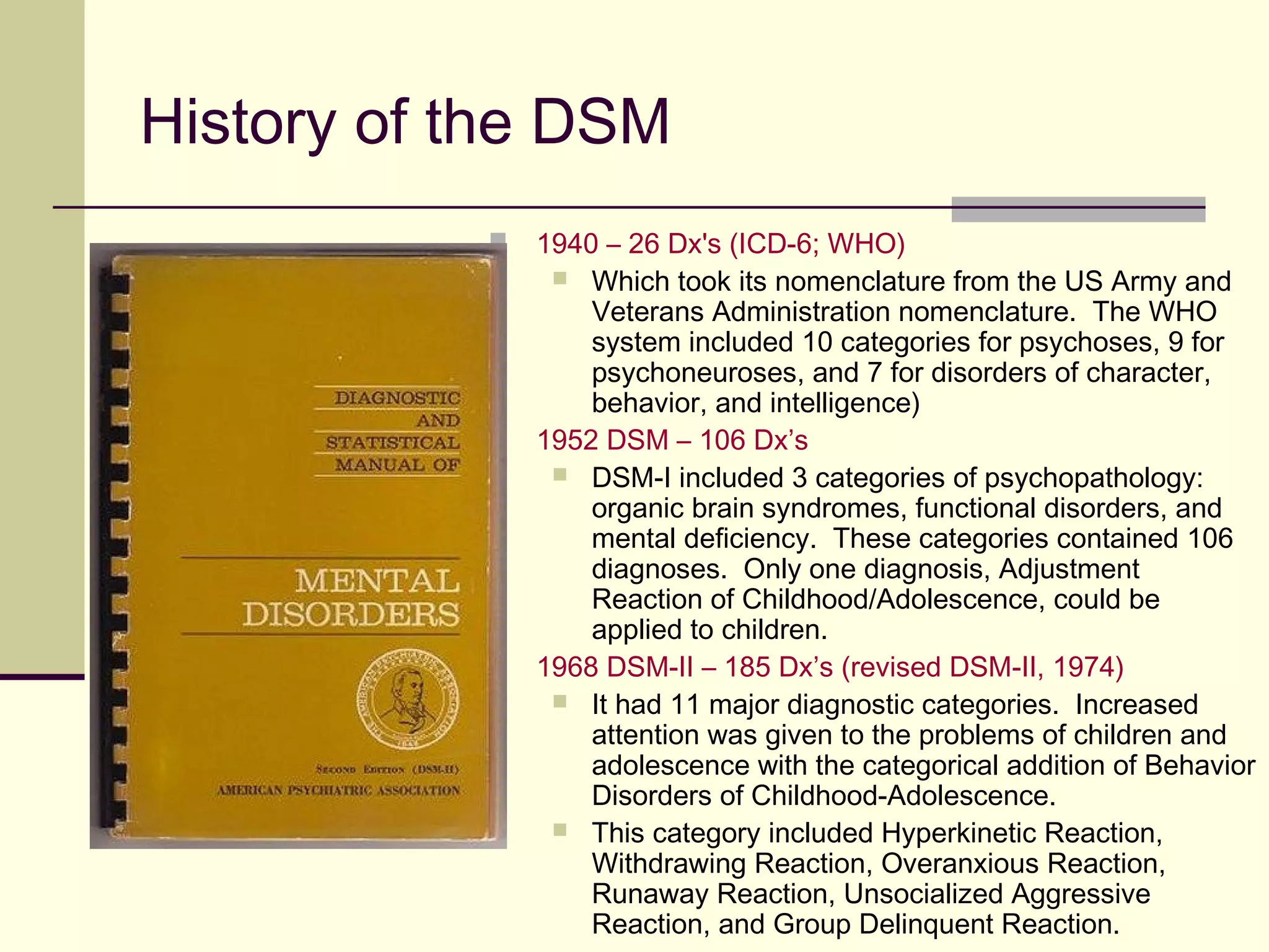 SUD exercise – The Secretary
A 35 year old secretary sought consultation for “anxiety
attacks”. A thorough history revealed that the attacks started
again within the past 2 days. She has a history of anxiety and
stated she was diagnosed with “an anxiety disorder” after the
attacks that occurred on 9/11 as she worked in NYC near
ground zero. She reported past feelings of nervousness and
anxiety, irritability and anger and difficulty sleeping. She stated
that shortly after being diagnosed, she tried many different
[benzodiazepine] medications that made her drowsy and
ineffective at work, so she stopped them.
 