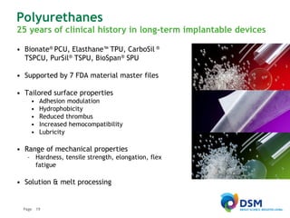 DSM Biomedical Overview Presentation-2018 | PDF