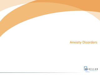Anxiety Disorders
13
 