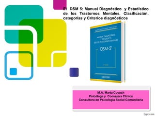 American Psychiatric Association y
Editorial Médica Panamericana
Presentan en español la nueva
edición del DSM-5™
 