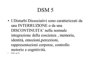 Dsm5dissociazione pdf