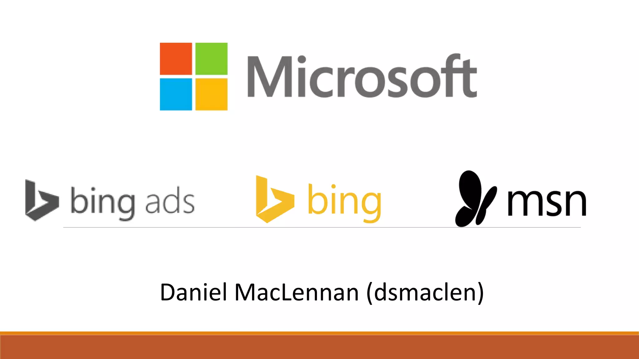 Daniel MacLennan (dsmaclen) 
 