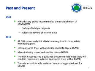 DSMB - The Medical Perspective | PPT