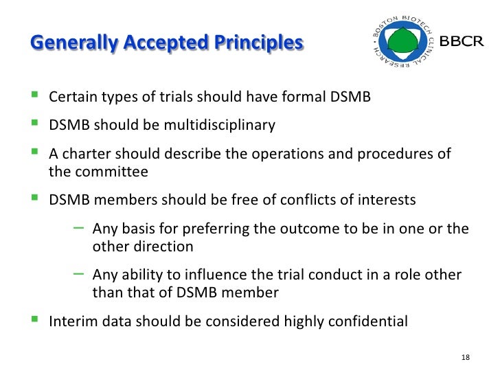 DSMB The Medical Perspective