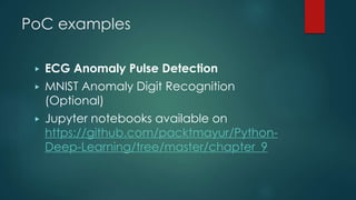 Anomaly Detection using Deep Auto-Encoders | Gianmario Spacagna | PPT ...