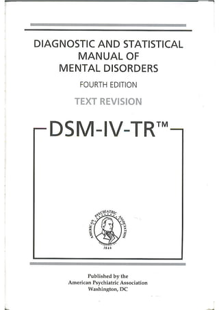 DSM IV-TR-1