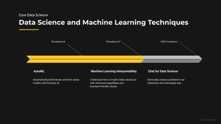 Data Science and Machine Learning Platforms (2024) Slides | PDF