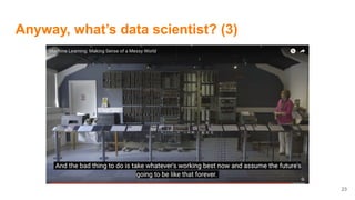 Anyway, what’s data scientist? (3)
23
 