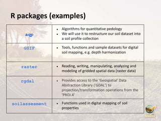 Digital Soil Mapping/ Pedomterics | PPTX