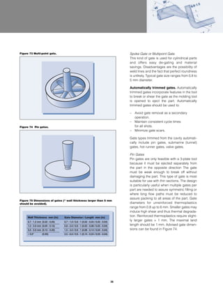 Design Guidelines and solutions for Plastics parts | PDF