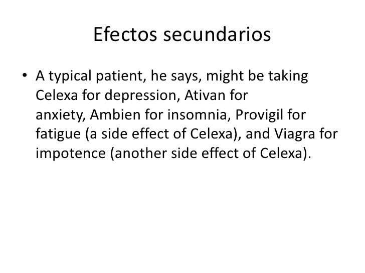 Celexa Side Effects Insomnia