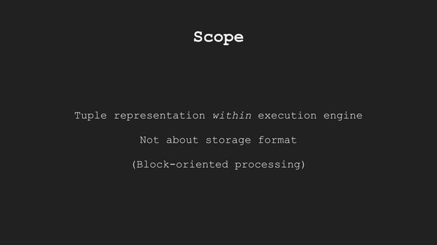 Tuple Representation - Row vs Column | PPT