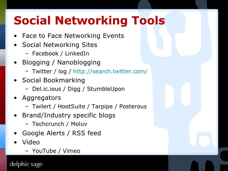Social Networking Tools/Tips/Resources