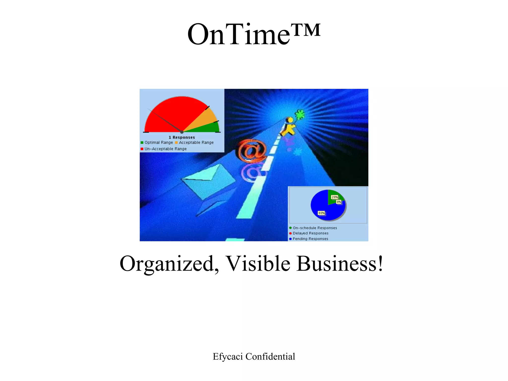 OnTime ™ Organized, Visible Business!