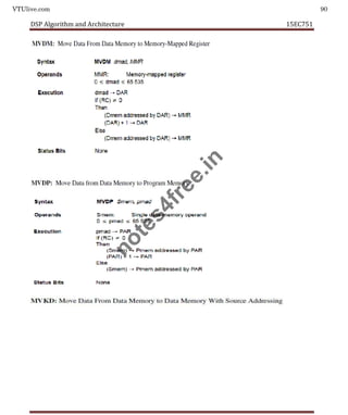 VTUlive.com 90
DSP Algorithm and Architecture 15EC751
n
o
t
e
s
4
f
r
e
e
.
i
n
 