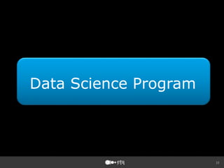 Data Science Program



 