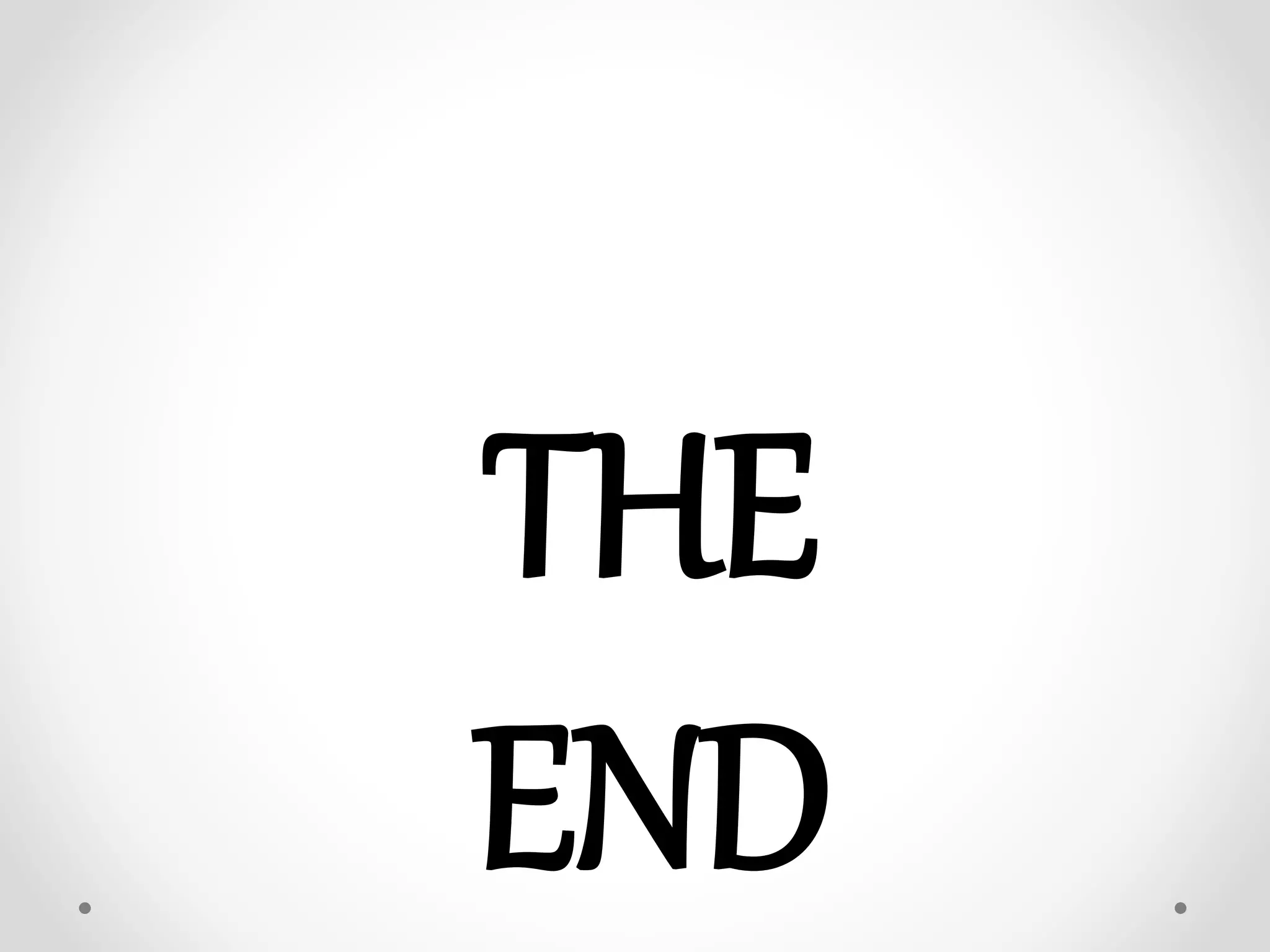 THE
END
 