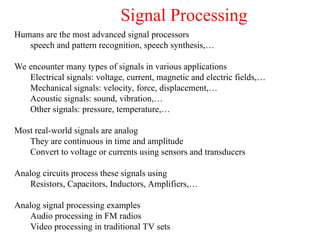 Digital Signal Processing Example DSP - Digital Signal Processing Introduction | PPT