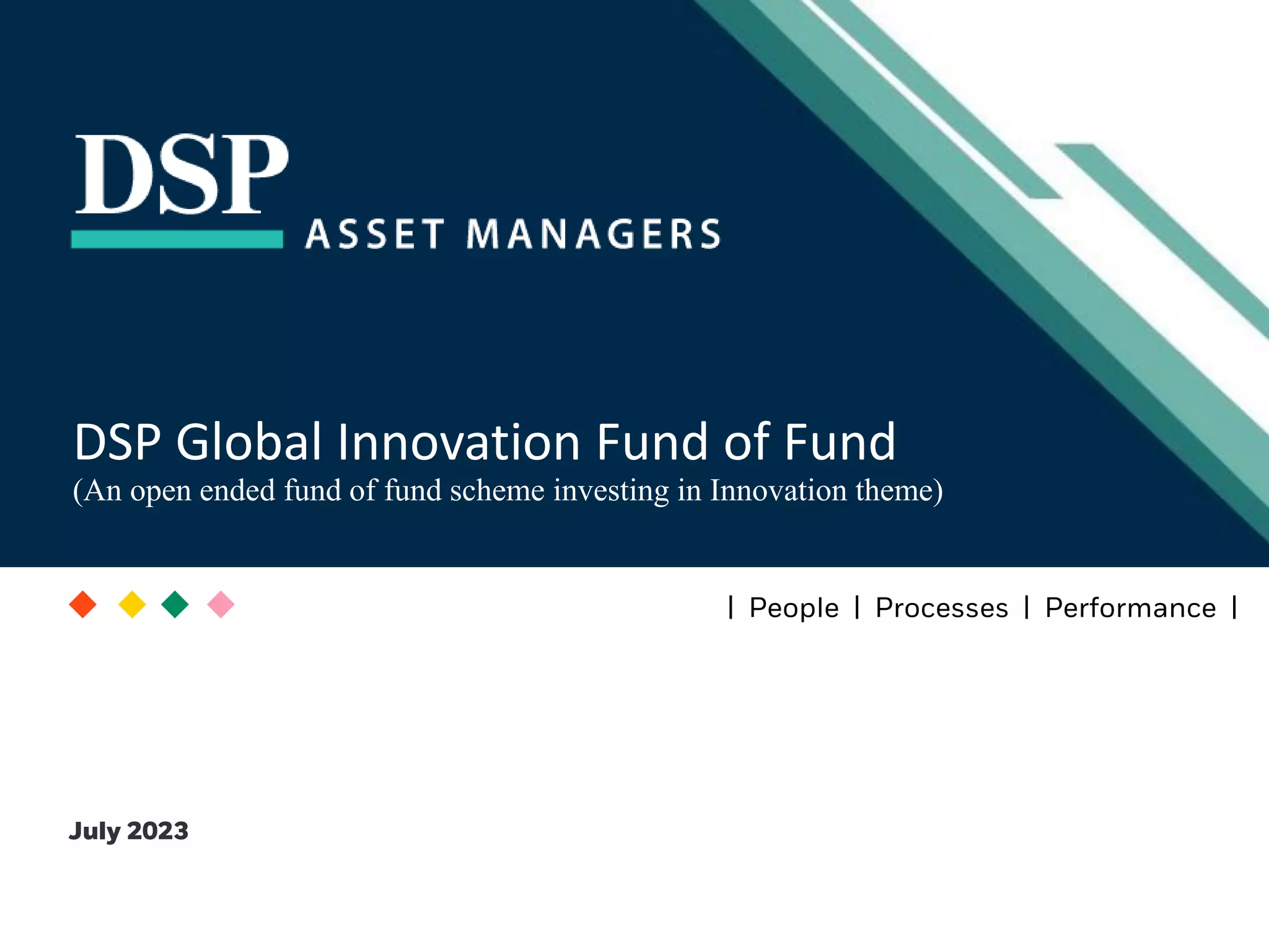 DSP Global Innovation Fund | PDF