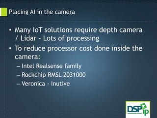 IoT consideration selection