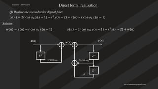 DSP digital signal processing - Module 4 PPT (1).pdf