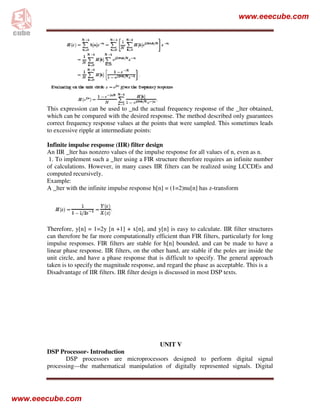 Digital Signal Processing | PDF