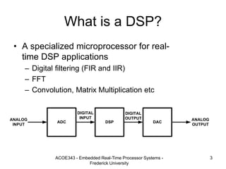 digital signal processing Power point presentation | PPT
