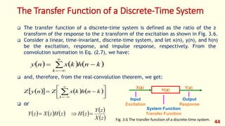 DSP_2018_FOEHU - Lec 04 - The z-Transform | PDF