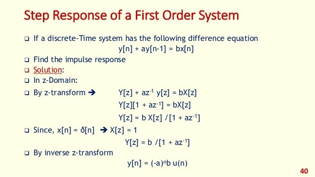 Dsp 18 Foehu Lec 04 The Z Transform