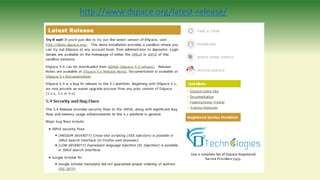 http://www.dspace.org/latest-release/
 