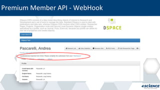 Premium Member API - WebHook
 