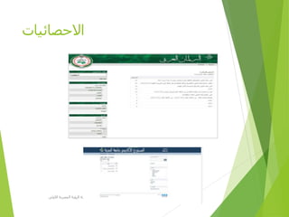 ‫االحصائيات‬
‫األولى‬ ‫المصرية‬ ‫الرؤية‬ ‫مؤسسة‬D-SPACE
 