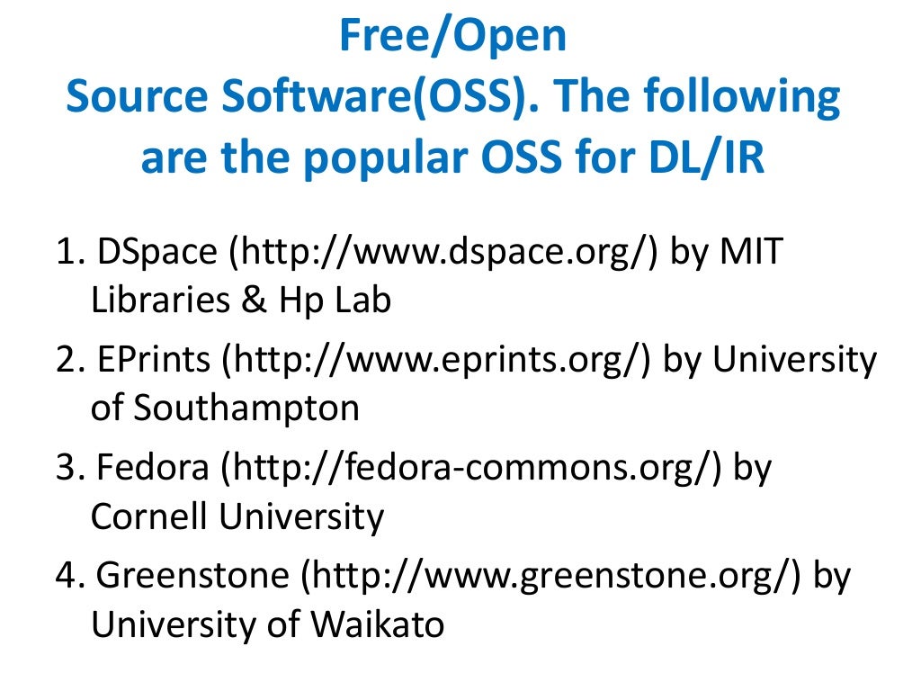 Dspace software