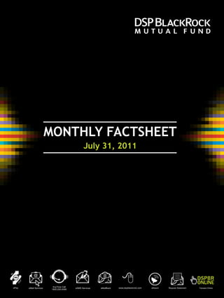 MONTHLY FACTSHEET
     July 31, 2011




                     Transact Online
 
