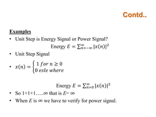 Dsp class 3 | PPTX