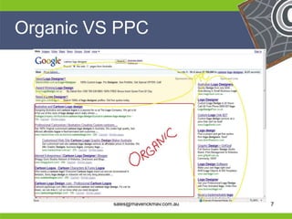 Organic VS PPC




He                                    He
He                                    He
he         sales@maverickmav.com.au   he   7
 