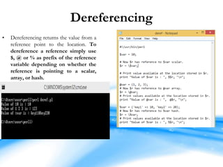 Data structure in perl | PPTX