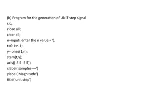 DSP_EXP of matlab experiments for signal.pptx