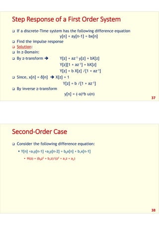 DSP_FOEHU - Lec 06 - The z-Transform